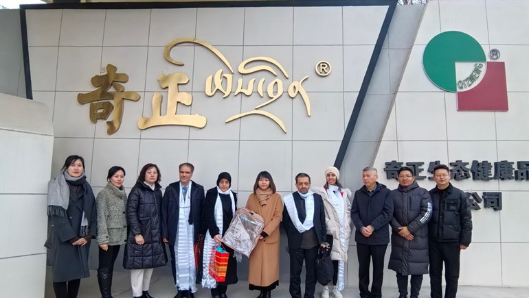 深掘藏醫(yī)瑰寶，共繪健康新篇——伊朗代表團蒞臨奇正集團參訪交流